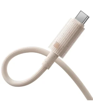 Дата кабель Baseus Habitat Series Fast Charging USB Type-C 100W (2m) (P1036020) Wheat Pink