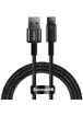 Дата кабель Baseus Tungsten Gold USB to Type-C Cable 100W (1m) (CAWJ00000) Black