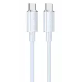 Дата кабель Borofone BX112 Lemon Type-C to Type-C 60W (1m) Blue