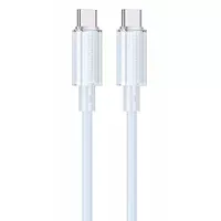 Дата кабель Borofone BX112 Lemon Type-C to Type-C 60W (1m) Blue