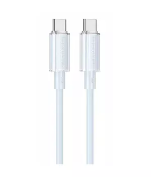 Дата кабель Borofone BX112 Lemon Type-C to Type-C 60W (1m) Blue