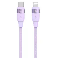 Дата кабель Usams US-SJ635 U85 Type-C to Lightning 30W (2m) Purple