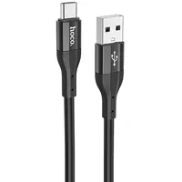Дата кабель Hoco X72 Creator silicone USB to Type-C (1m) Black