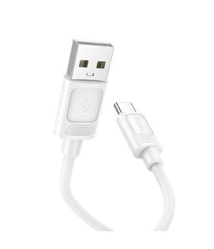 Дата кабель Hoco X122 Benefit USB to Type-C 3A (1m) White