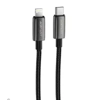 Дата кабель Acefast C23-01 Type-C to Lightning 30W (1.2m) Black