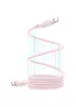 Дата кабель Baseus PicoGo Magnetic Liquid Silicone Type-C to Type-C 240W (1m) (P10376800) Baby Pink