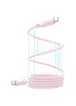 Дата кабель Baseus PicoGo Magnetic Liquid Silicone Type-C to Type-C 240W (1m) (P10376800) Baby Pink