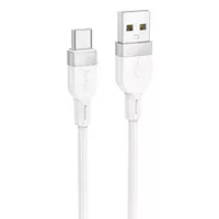 Дата кабель Hoco X109 Energy Silicone USB to Type-C (1m) White
