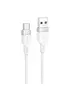Дата кабель Hoco X109 Energy Silicone USB для Type-C (1m) White