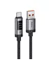 Дата кабель Hoco U148 Lord with display USB to Type-C 100W (1.2m) Black