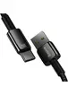 Дата кабель Baseus Tungsten Gold USB to Type-C Cable 100W (1m) (CAWJ00000) Black