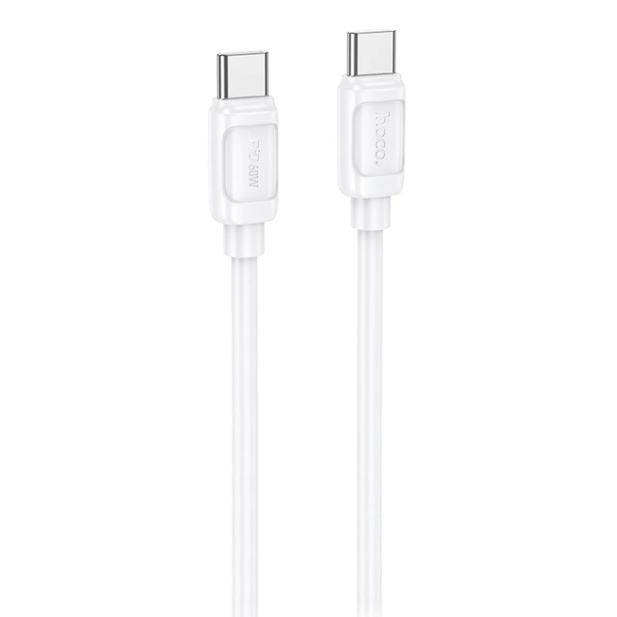 Дата кабель Hoco X115 Surpass Type-C to Type-C 60W (1m) White