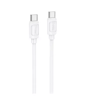 Дата кабель Hoco X115 Surpass Type-C to Type-C 60W (1m) White