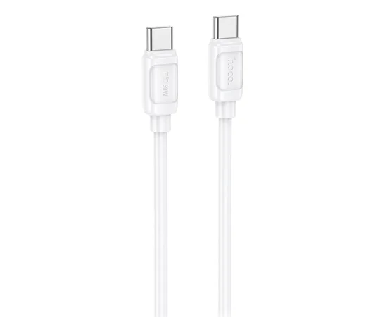 Дата кабель Hoco X115 Surpass Type-C to Type-C 60W (1m) White