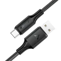 Дата кабель Acefast C17-04 USB-Type-C 3A (1.2m) Black