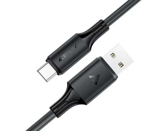Дата кабель Acefast C17-04 USB-Type-C 3A (1.2m) Black
