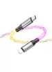 Дата кабель Hoco U112 Shine 20W Type-C to Lightning (1m) Gray