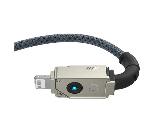 Дата кабель Baseus Unbreakable Series Fast Charging Type-C to Lightning 20W 1m (P10355803111-0) Stellar White