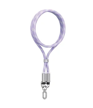 Дата кабель-шнурок Usams US-SJ745 Type-C to Type-C 60W (1.2m) Purple