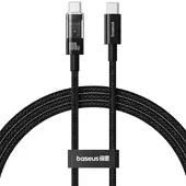 Дата кабель Baseus Gem Fast Charging Type-C to Type-C 100W (1m) (P10373000111) Cluster Black