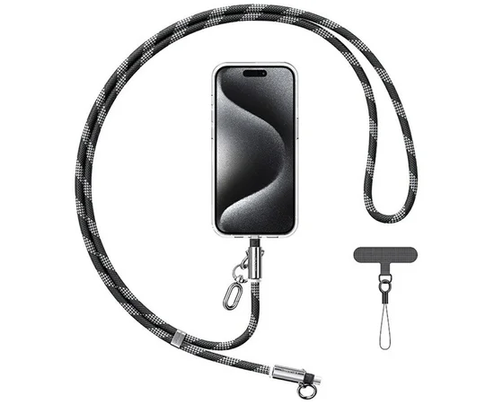 Дата кабель-шнурок Usams US-SJ746 Type-C to Lightning 30W (1.2m) Black