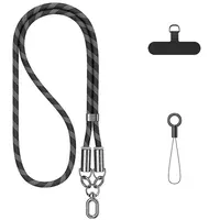 Дата кабель-шнурок Usams US-SJ745 Type-C to Type-C 60W (1.2m) Black