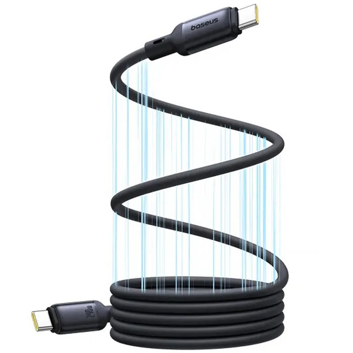 Дата кабель Baseus PicoGo Type-C to Type-C 240W (2m) (E04233) Cosmic Black