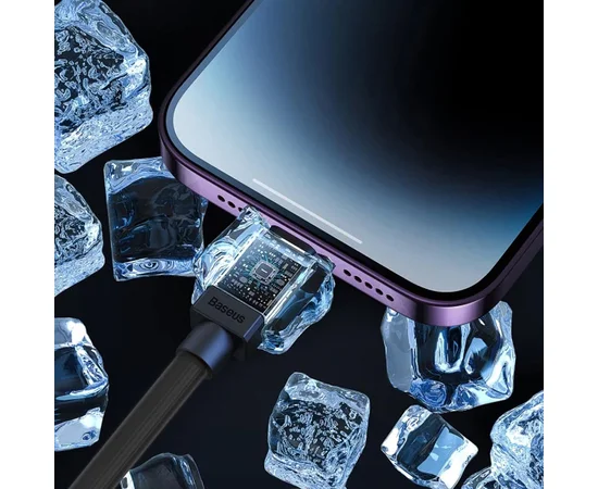 Дата кабель Baseus CoolPlay Series Type-C to Lightning 20W (1m) (CAKW00000) Black