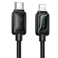 Дата кабель Hoco U146 Mundo Type-C to Lightning 30W (1.2m) Black