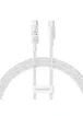 Дата кабель Baseus Gem Fast Charging Type-C to Type-C 100W (1m) (P10373000111) Moon White