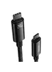 Дата кабель Baseus Tungsten Gold Type-C to Type-C Cable 240W (3m) (CAWJ040020) Black