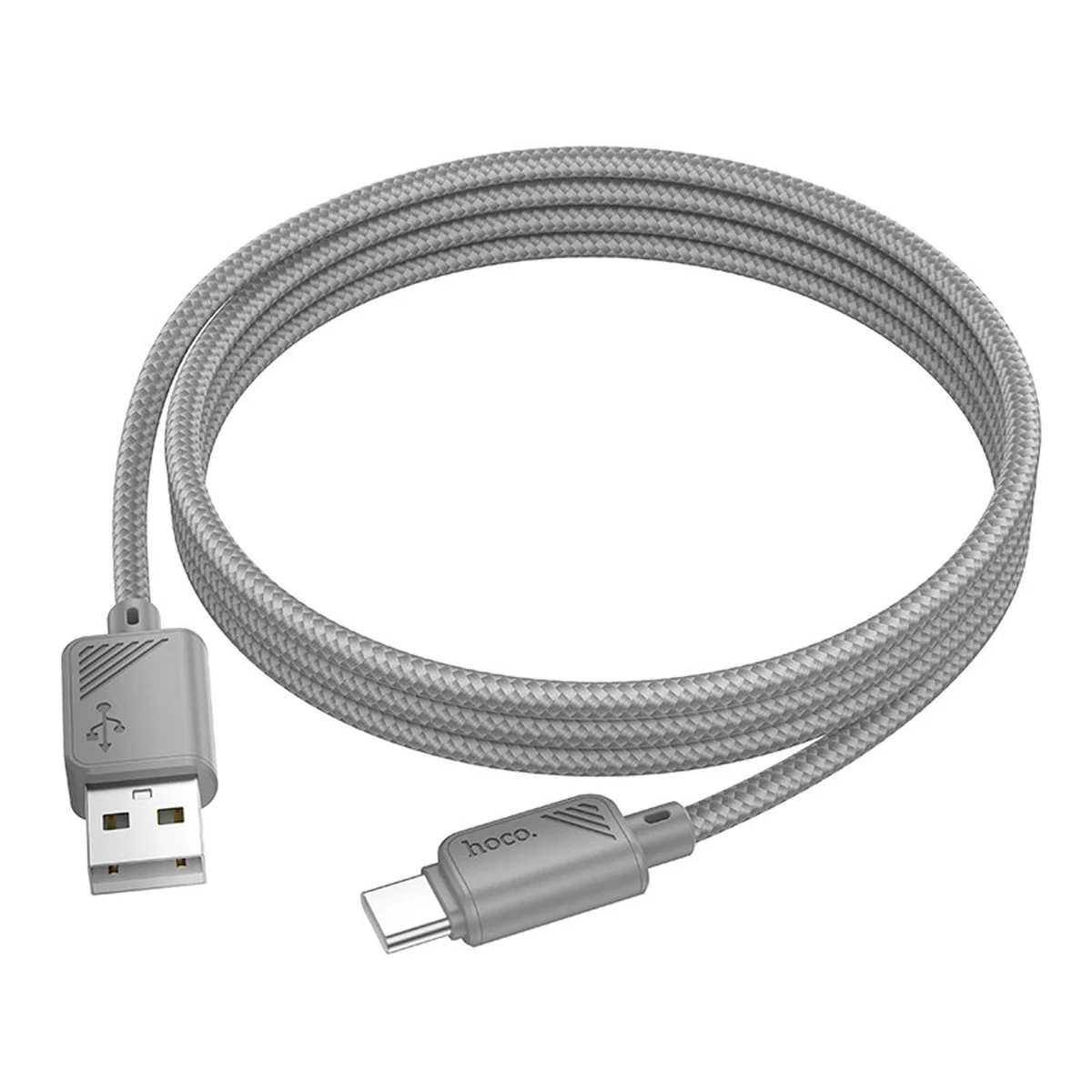 Дата кабель Hoco X113 Beneficio USB to Type-C (1m) Gray