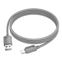 Дата кабель Hoco X113 Beneficio USB to Type-C (1m) Gray