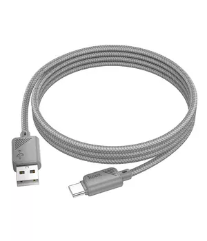 Дата кабель Hoco X113 Beneficio USB to Type-C (1m) Gray