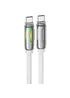 Дата кабель Hoco U136 Prize Type-C to Type-C 60W (1.2m) White