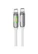 Дата кабель Hoco U136 Prize Type-C to Type-C 60W (1.2m) White