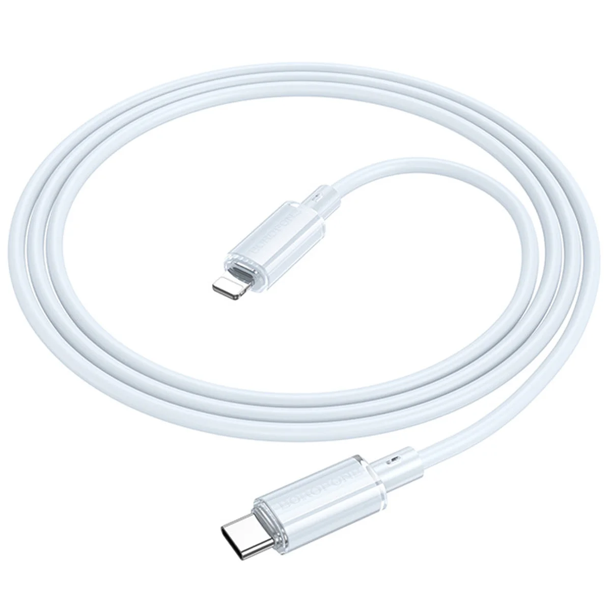 Дата кабель Borofone BX112 Lemon Type-C to Lightning 27W (1m) Blue