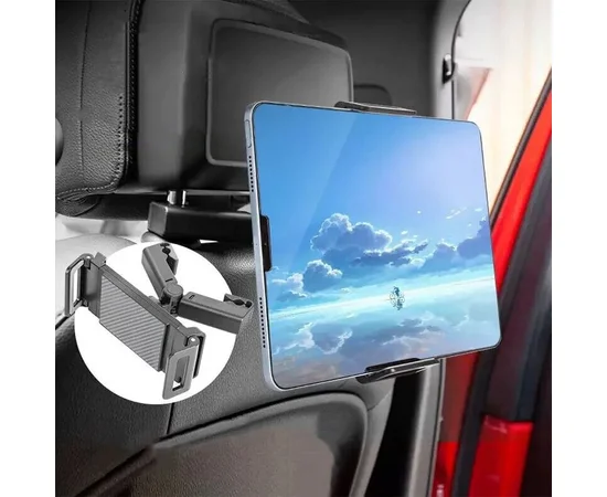 Автодержатель "Tablet Mount" для планшета/iPAD (4.7"-12.9") Черный