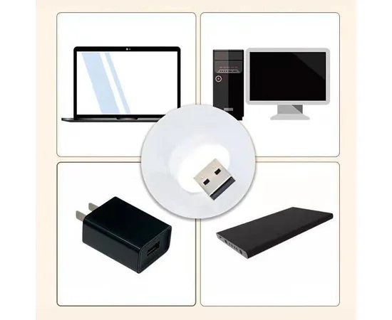 USB лампа LED (Холодный свет) 1W Белый