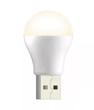 USB лампа LED 1W Белый / Круглый USB лампа LED 1W Белый / Круглый