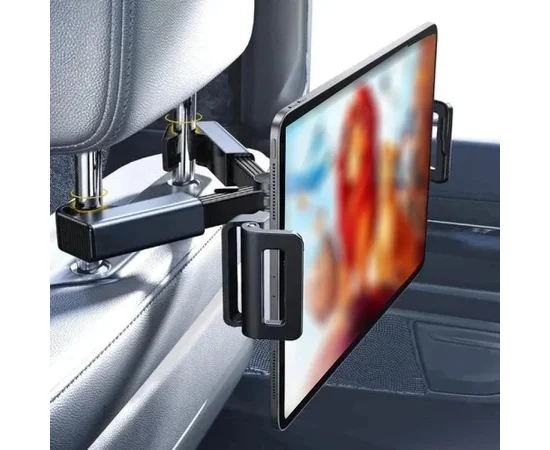 Автотримач "Tablet Mount" для планшета/iPAD (4.7"-12.9") Чорний