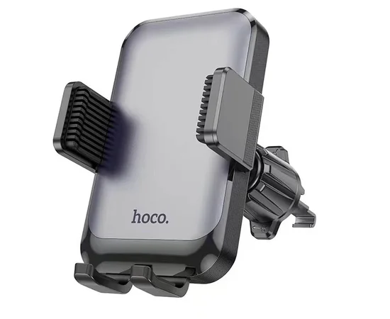 Автодержатель Hoco H26 Rock push-type (air outlet) Black / Gray