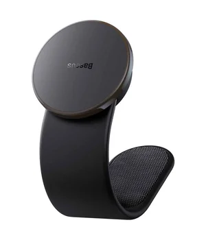 Автодержатель Baseus C02 Pro Series Magnetic Wireless Charging Car Mount Cluster (C40156000111-00) Black