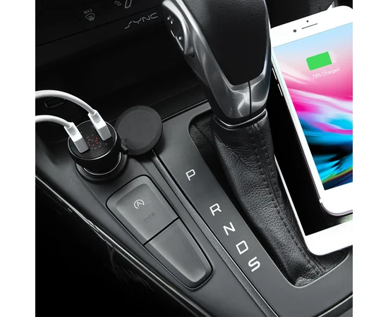 АЗУ Hoco Z22 2USB/3.1A Black