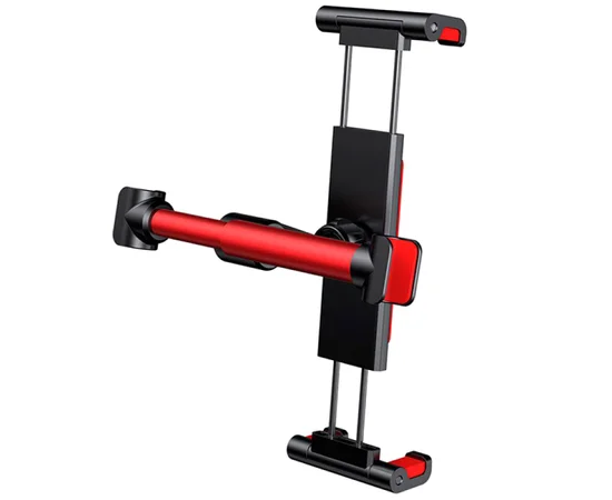 Автодержатель Baseus Backseat Car Mount, на подголовник Black / Red