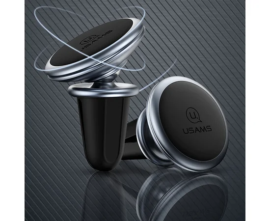 Автодержатель USAMS US-ZJ047 Air Vent Car Holder Lead-Tu series Черный