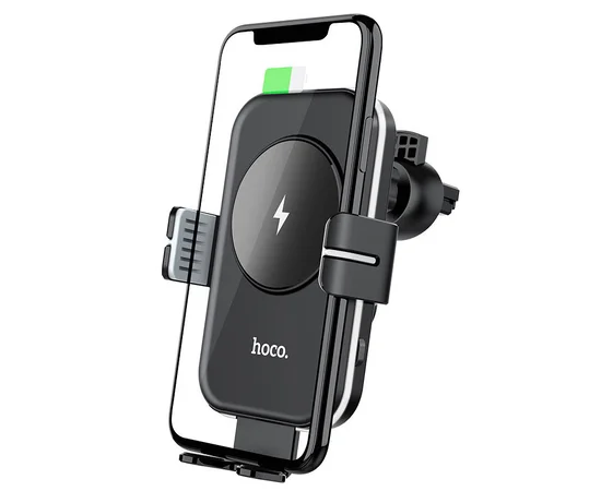 Автодержатель с БЗУ Hoco CA80 Черный