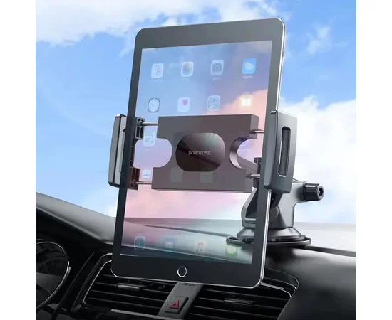 Автодержатель для планшета Borofone BH100 Airy (center console) Black