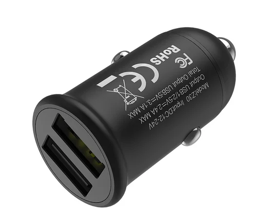 АЗУ Hoco Z30 (2USB/3.1A) Черный