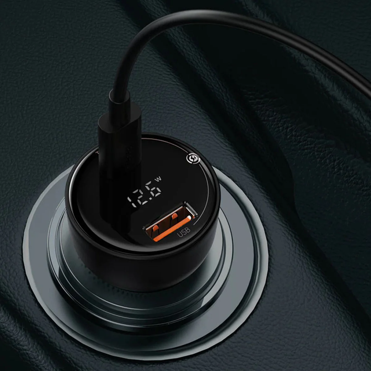 АЗУ Baseus Superme Digital Display PPS 100W USB+Type-C (CCZX-01) Черный